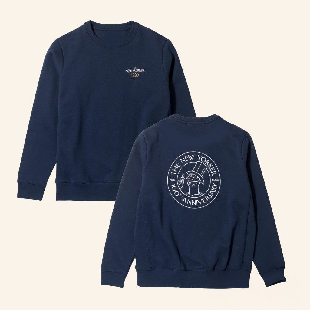 The New Yorker Merch The 100Th Anniversary Sweatshirt Birthday Gift Ideas For Him