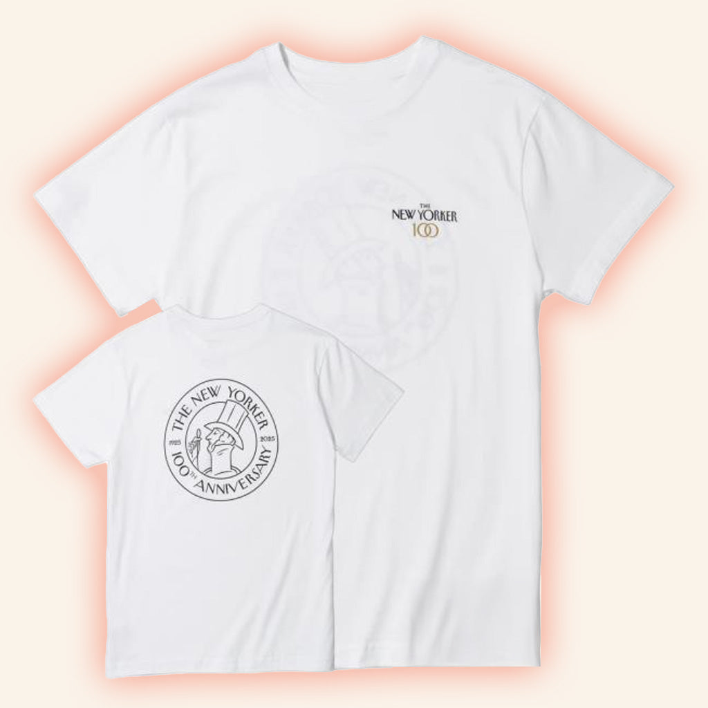 The New Yorker Merch The 100Th Anniversary White Shirt Dad Gifts