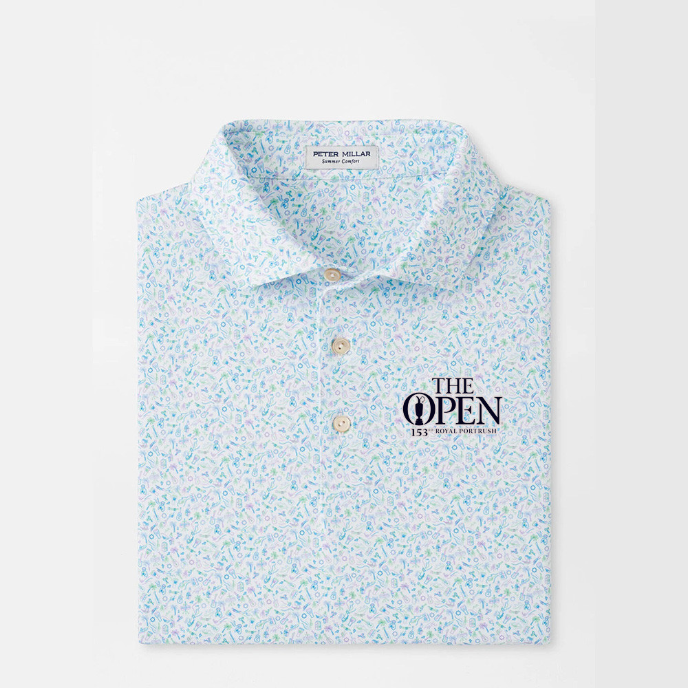 The Open Championship Polo Shirt 2025 The Open Championship Merch Good Golf Gifts For Dad