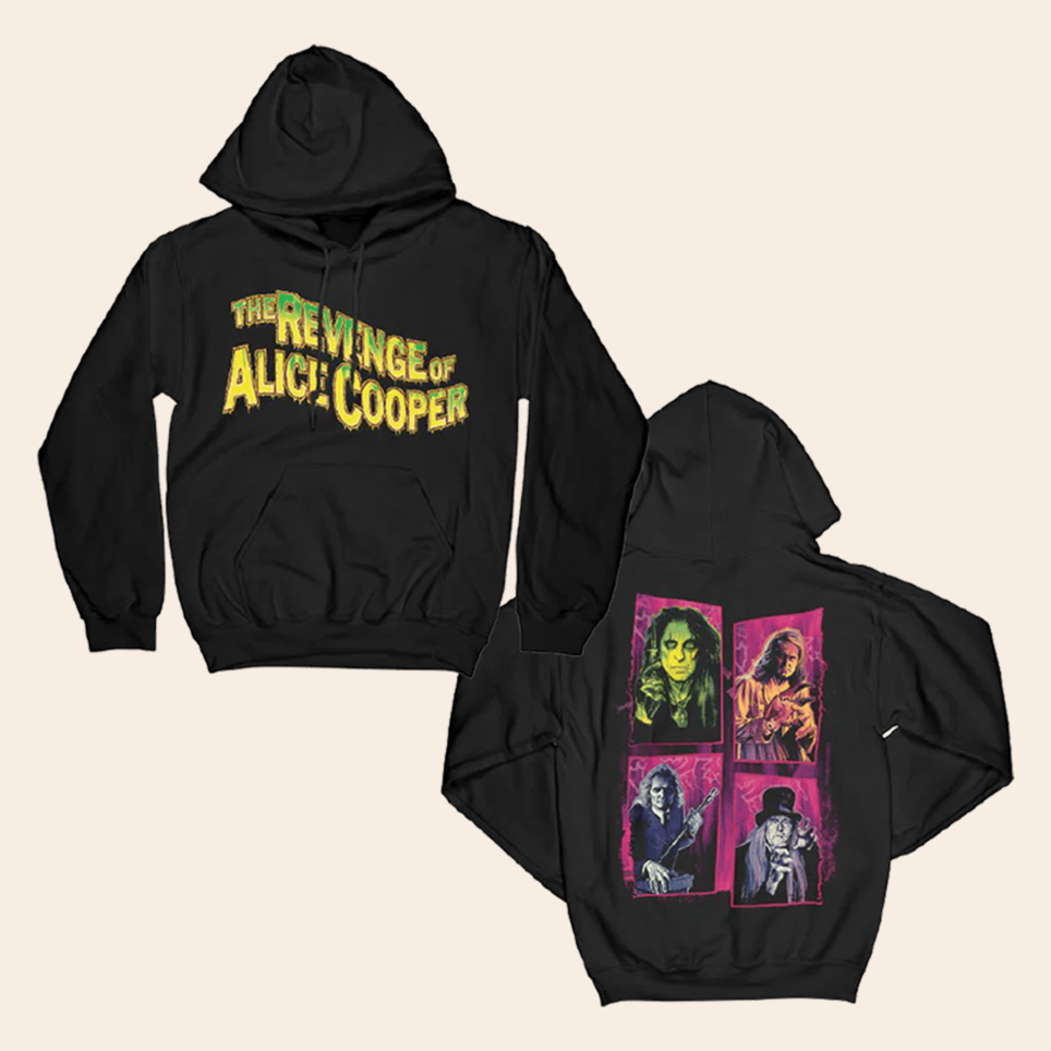The Revenge Of Alice Cooper Hoodie Alice Cooper Merch Father's Day Gifts For Music Lovers