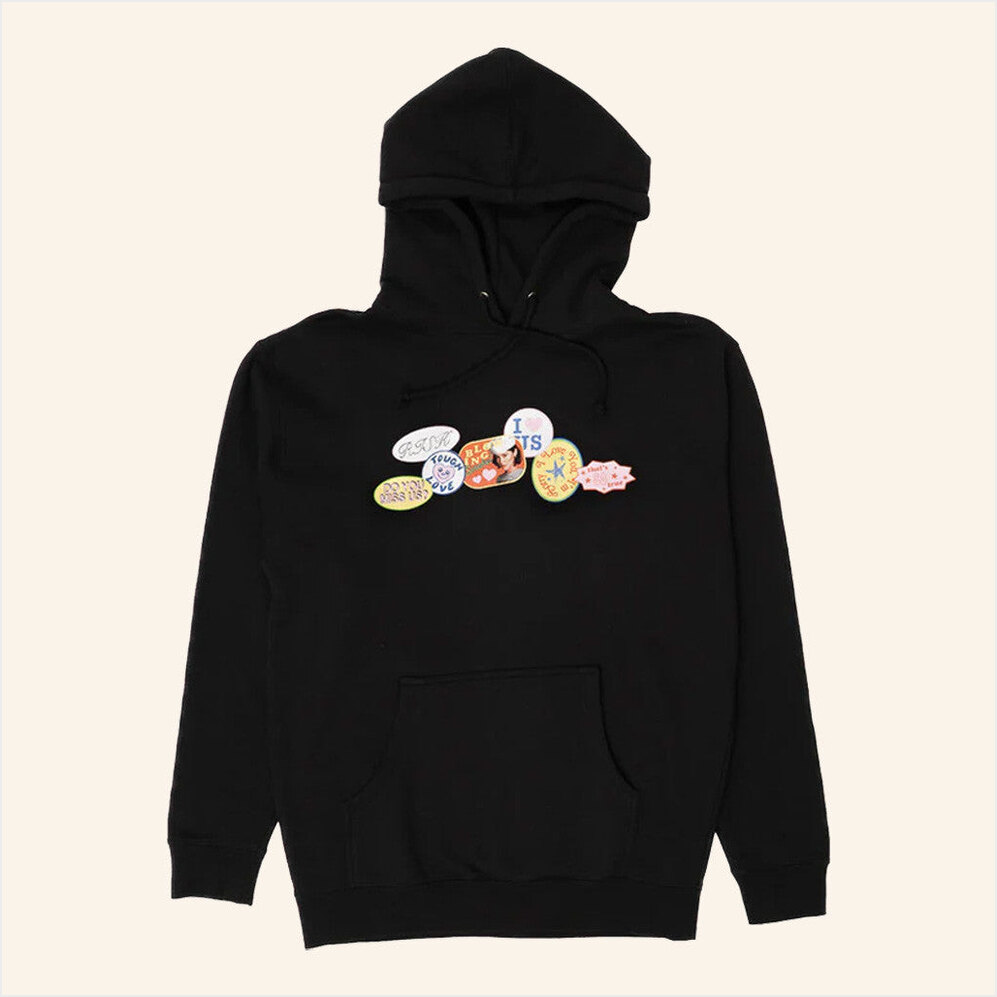 The Secret of Us Sticker Design Black Hoodie Gracie Abrams Merch Birthday Gift Ideas