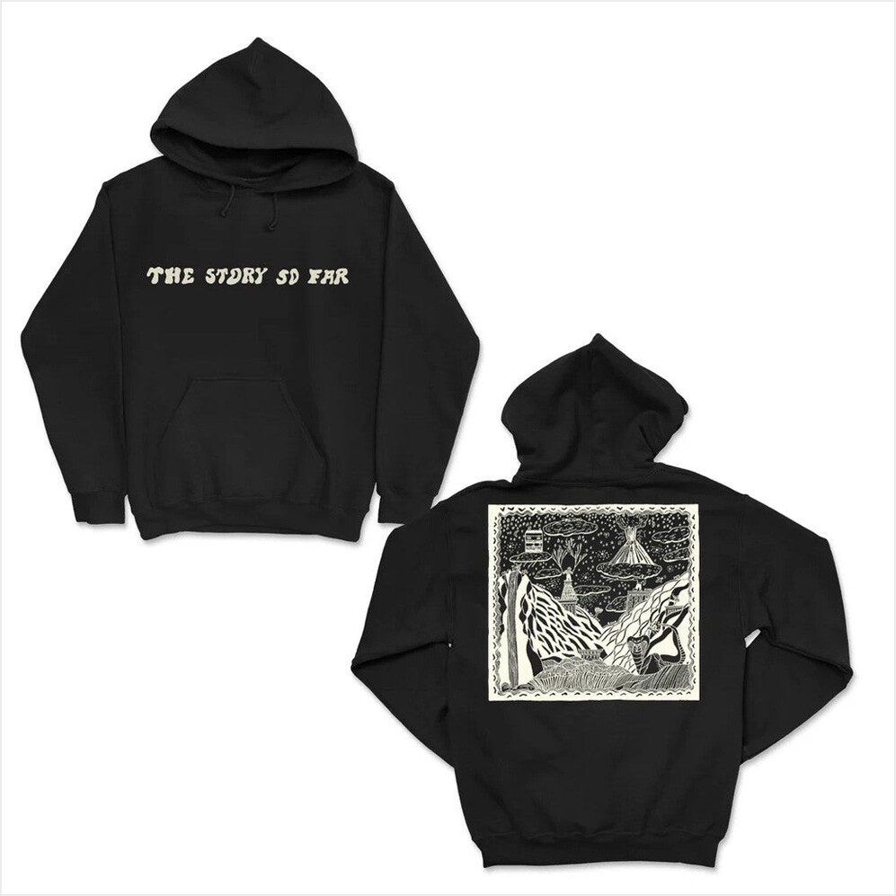 The Story So Far Album Hoodie Pure Noise Uk Merch Black Gifts For Brother Gifts For Besties