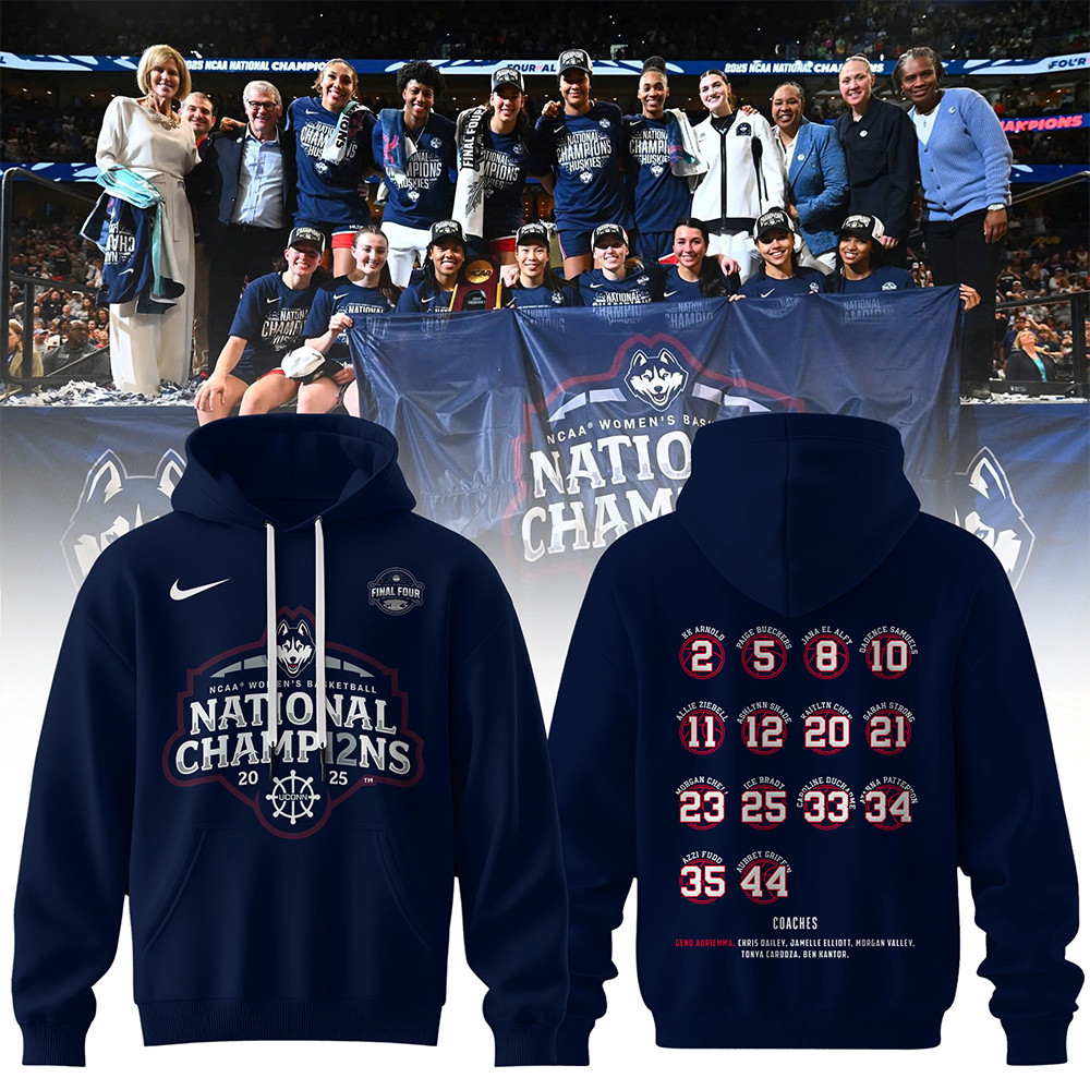 The UConn Women's Basketball Hoodie Basketball Fan Gift Ideas