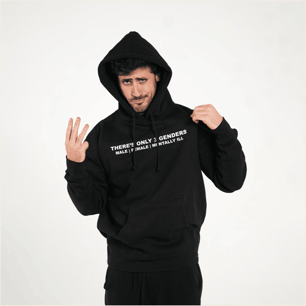 There's Only 3 Genders Hoodie Duke Gomez Merch Dad Birthday Gifts For Father's Day 2025