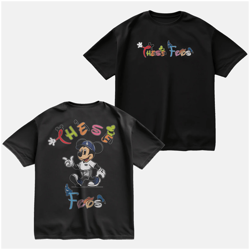 These Foos Merch These Foos Mickey Mouse T-Shirt Father's Day Gifts For Fans Gifts For Brother