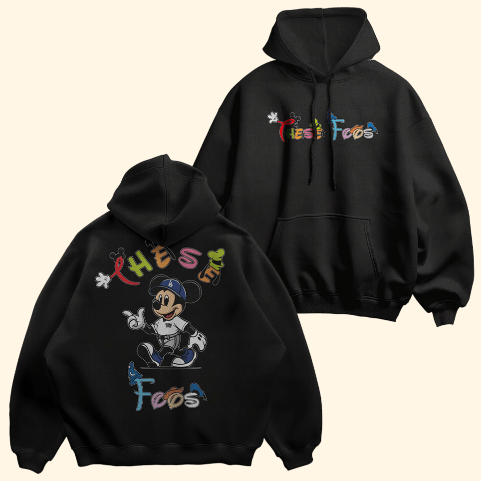 These Foos Mickey Mouse Hoodie These Foos Merch Meaningful Father's Day Birthday Gifts
