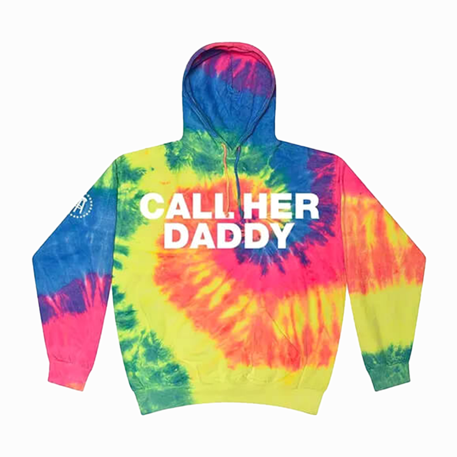 Tie Dye Hoodie Call Her Daddy Merch Great Gift for Daughter Cozy Trendy Merch Gifts For Besties