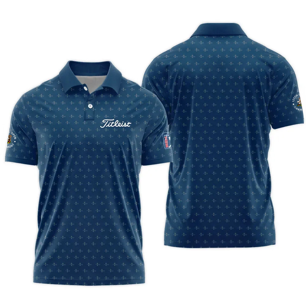Titleist 125th US Open 2025 Polo Shirt USA Golf Apparel Father's Day Gifts Golf Lovers