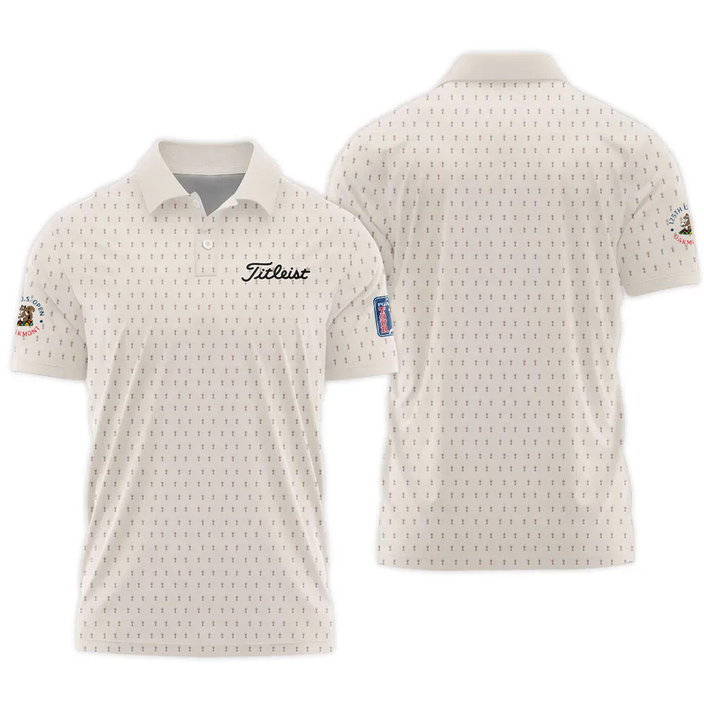 Titleist 125th US Open 2025 Polo Shirt USA Golf Apparel Small Gifts For Golfers