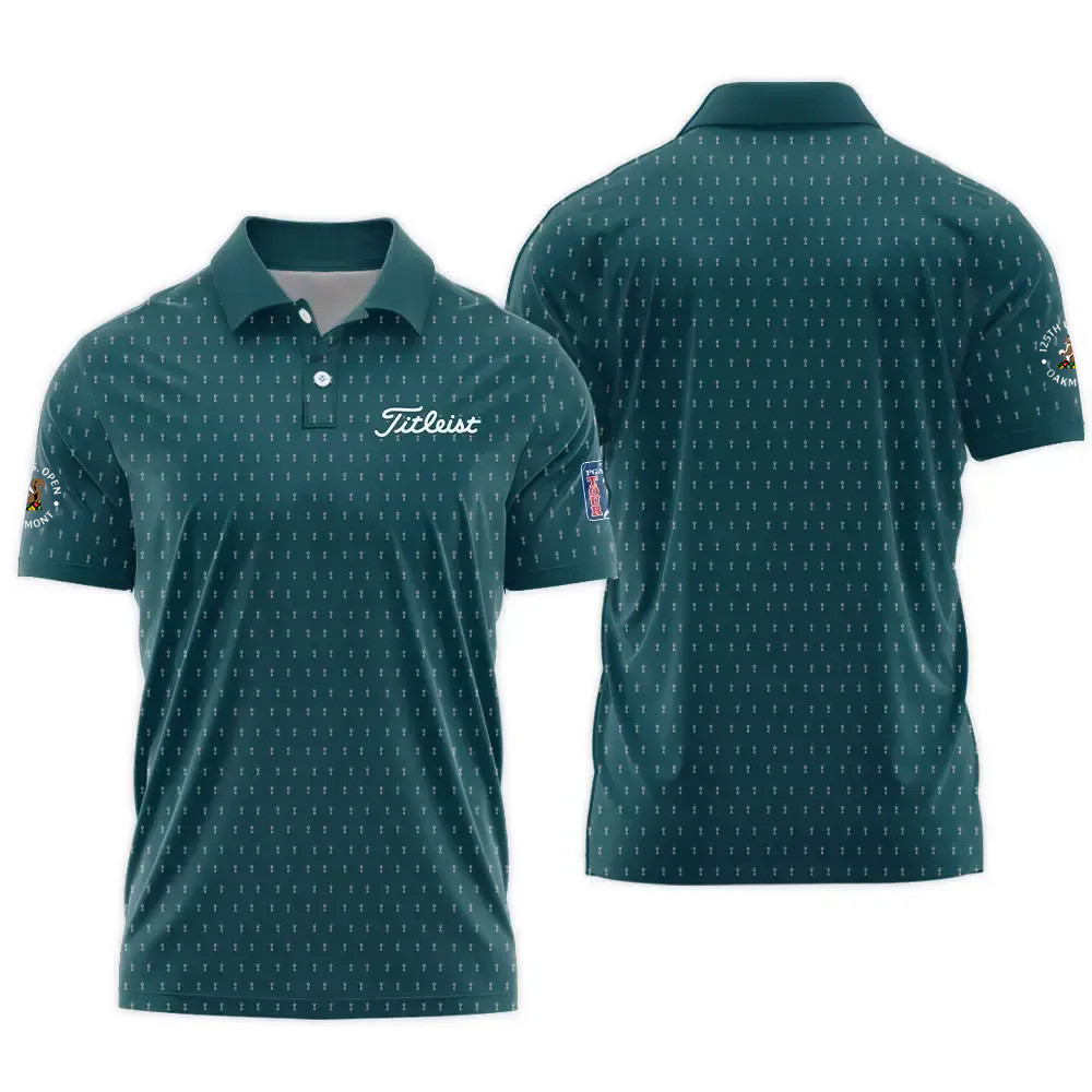 Titleist 125th US Open 2025 Polo Shirt USA Golf Clothing Best Golf Gifts For Men