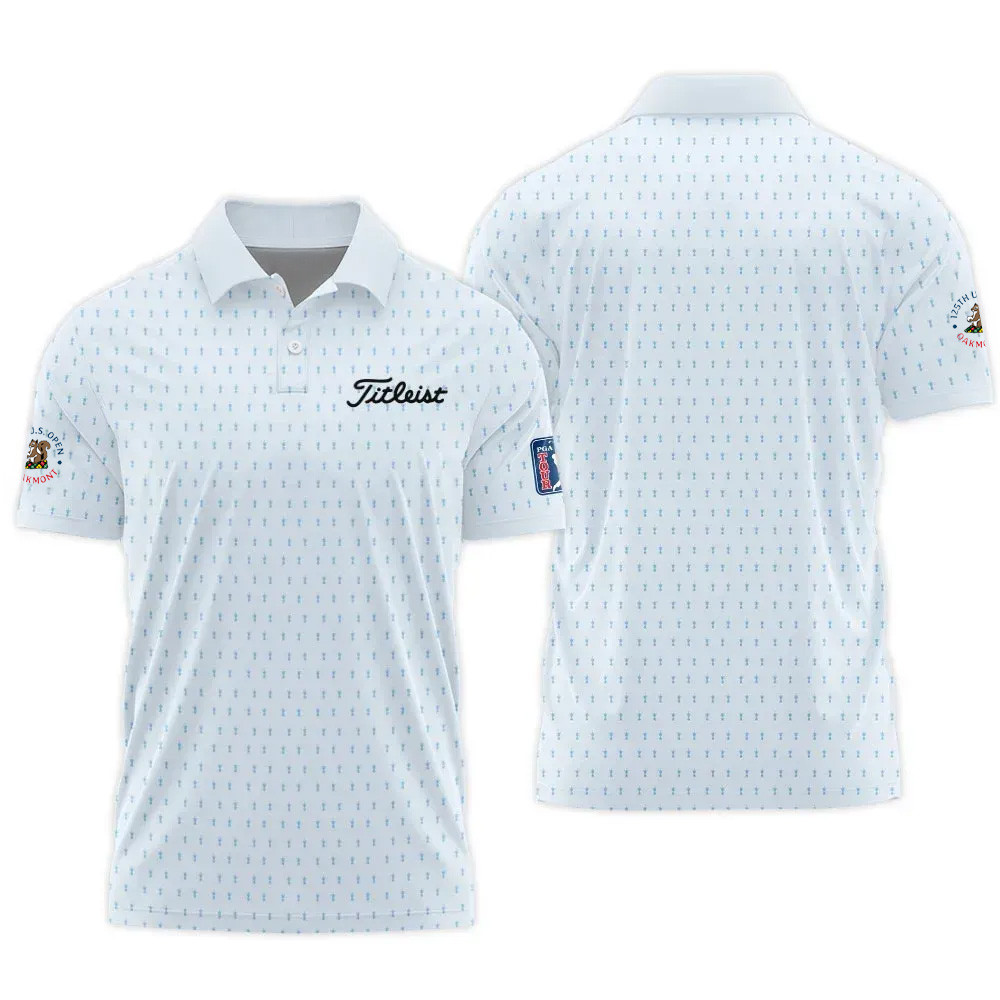 Titleist 125th US Open 2025 Polo Shirt USA Golf Clothing Gifts For Golf Dad