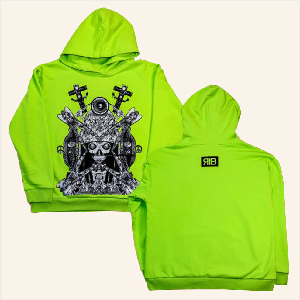 Tombstone Hoodie Rest In Bass Che Merch BFF Birthday Gifts Ideas Christmas Presents