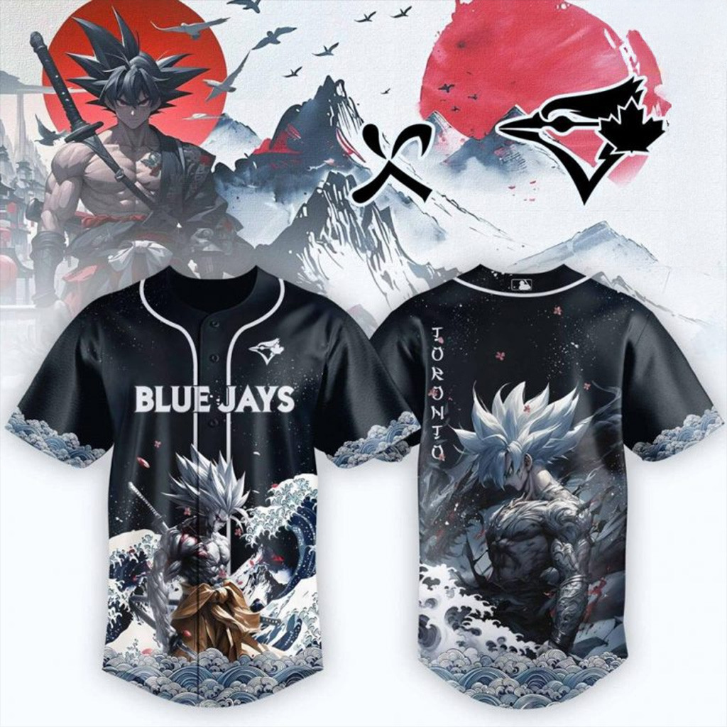 Toronto Blue Jays Goku Ultra Instinct Mode Special Baseball Jersey Toronto Blue Jays Merch