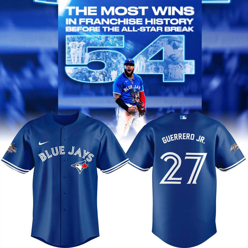Toronto Blue Jays Vladimir Guerrero Jr 2025 MLB All Star Game Baseball Jersey Blue Jays Merch