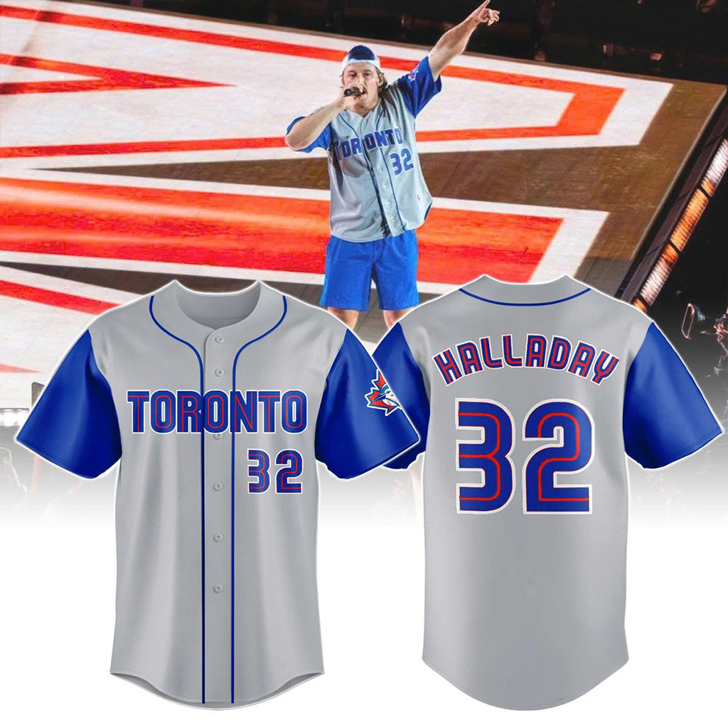 Toronto Blue Jays X Morgan Wallen A Roy Halladay 2025 Jersey Toronto Blue Jays Merch