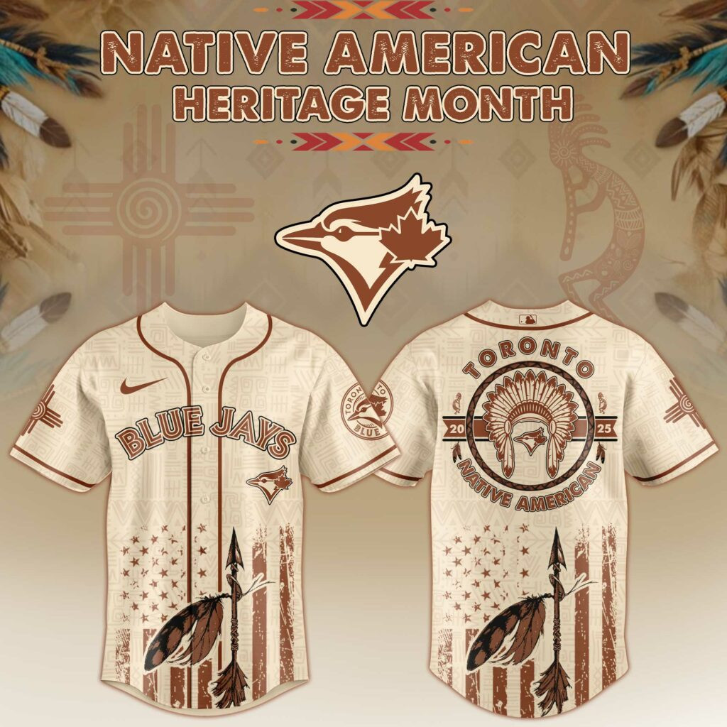 Toronto Blue Jays X Native American Heritage Month Limited Edition Jersey 2025