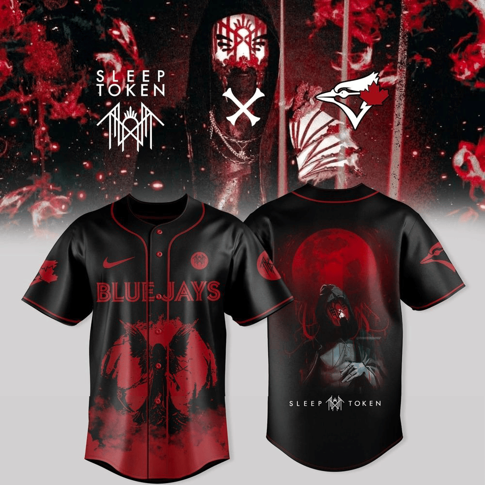 Toronto Blue Jays X Sleep Token Even In Arcadia Tour Merch Baseball Jersey Jays Merch