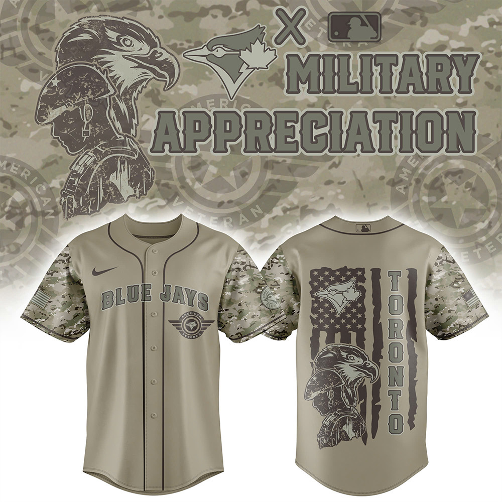 Toronto Blue Jays x Veteran U.S 2025 Baseball Jersey Baseball Team Gift Ideas