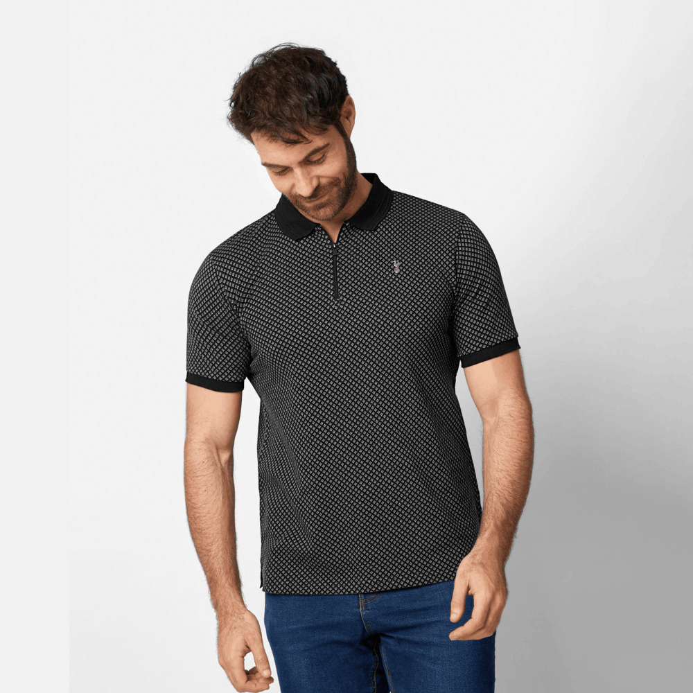 Tottenham Merch Spurs Zip Polo Shirt Tottenham Hotspur Merch Top Father's Day Gifts