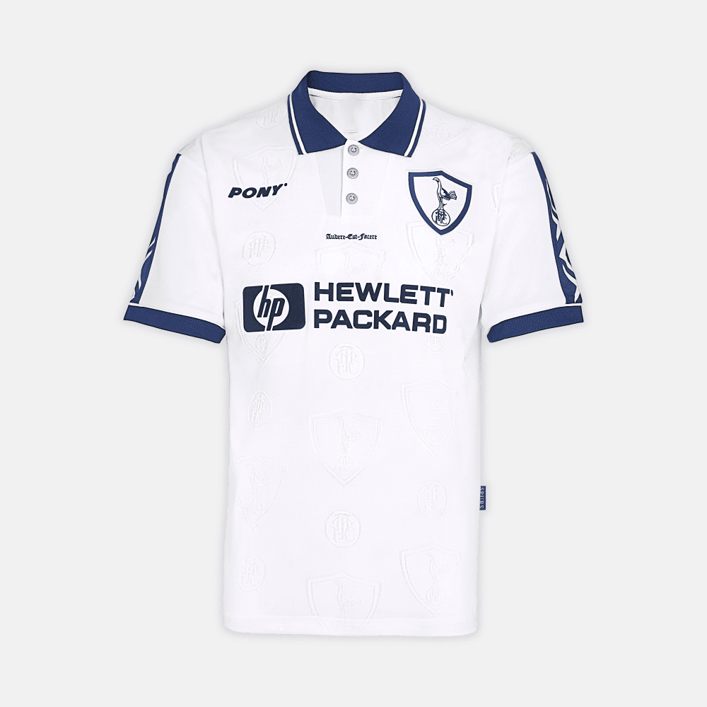 Tottenham Merch Tottenham Hotspur 1995-97 Home Polo Shirt Tottenham Hotspur Merch Dad Gifts