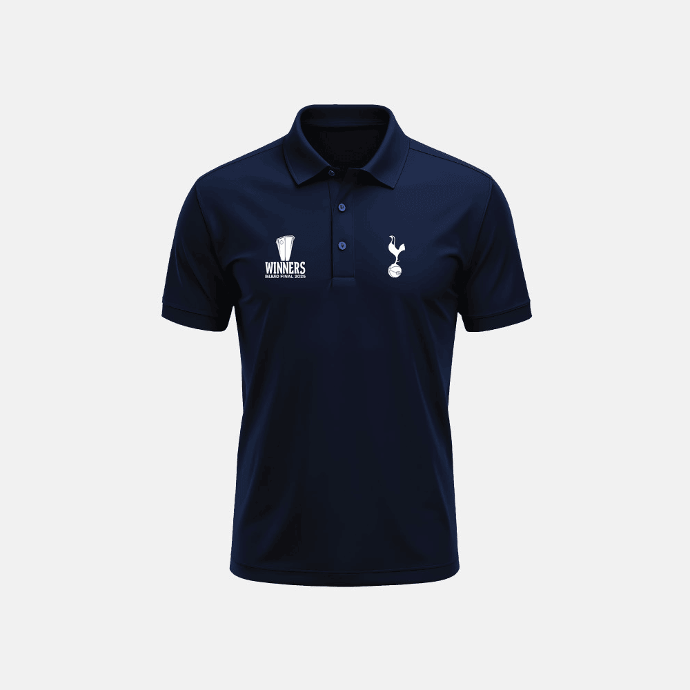 Tottenham Merch Tottenham Hotspur Europa League 2025 Winners Polo Shirt Tottenham Hotspur Merch