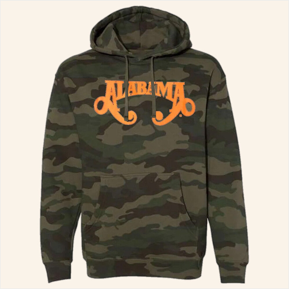 Tour 2025 Alabama Camo Hoodie Alabama Merch Best Birthday Gifts For Husband Gifts For Besties