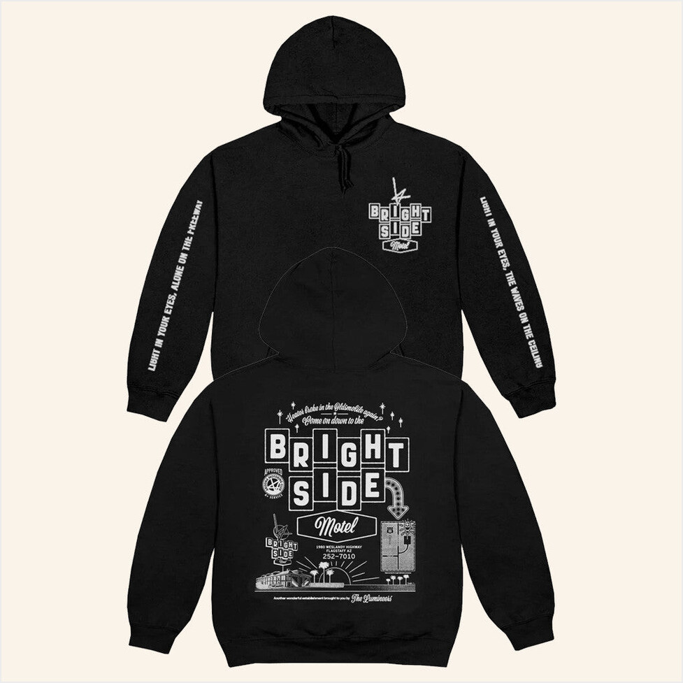 Tour 2025 Brightside Motel Hoodie Lumineers Merch Best Friend Birthday Gifts Christmas Presents
