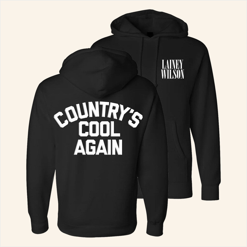 Tour 2025 Country's Cool Again Hoodie Lainey Wilson Merch Unique Gifts For Music Lovers