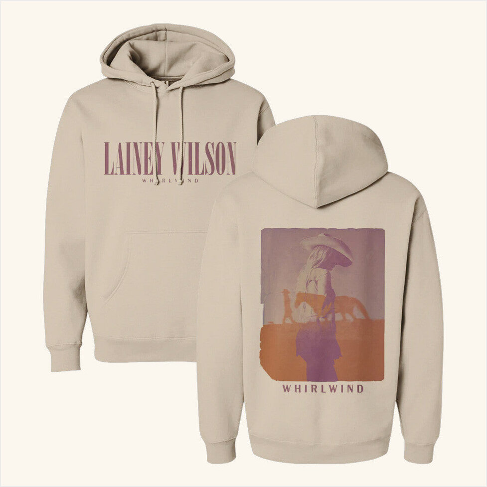 Tour 2025 Whirlwind Hoodie Lainey Wilson Merch Music Lover Birthday Gifts For Besties