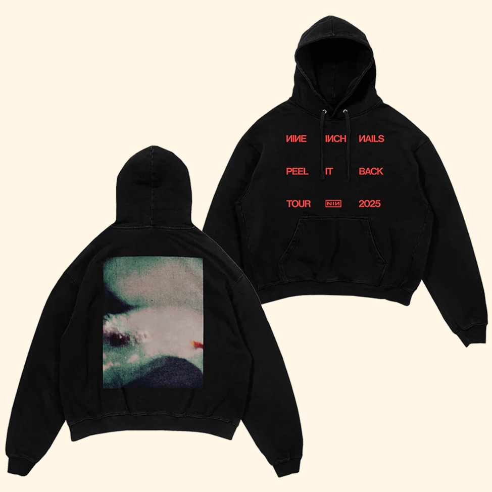 Tour Hoodie Nine Inch Nails Merch Father In Law Birthday Gifts Dad's Day Gifts For Friends