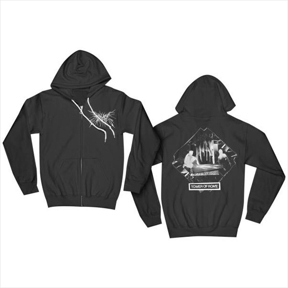 Tower Of Rome Diamond Zip Hoodie Wax Vessel Merch Birthday Gifts For Dad Gifts For Friends