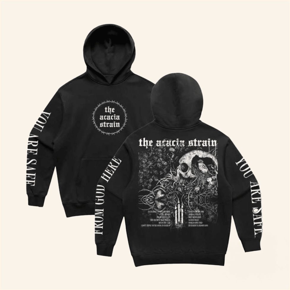 Tracklist Hoodie You Are Safe From God Here Merch Dad Birthday Gifts For BFF Christmas Presents
