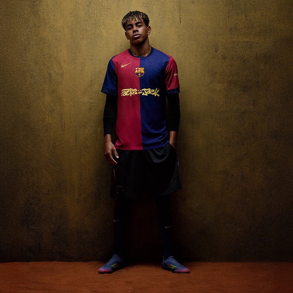 Travis Scott Barcelona Merch Lamine Yamal Travis Scott Barcelona Jersey Shirt