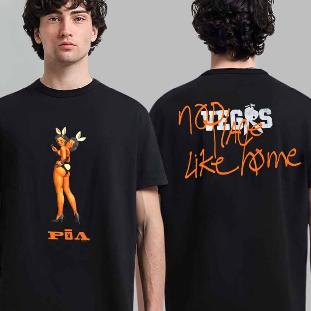 Travis Scott CJ X Playboy Vegas No Place Like Home T-Shirt Travis Scott Merch Fans Gifts