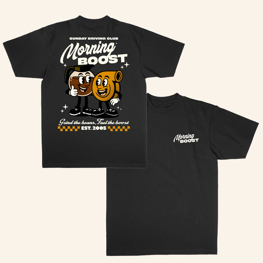 Tuner Cult Merch Morning Boost T-Shirt Gifts For Best Friends