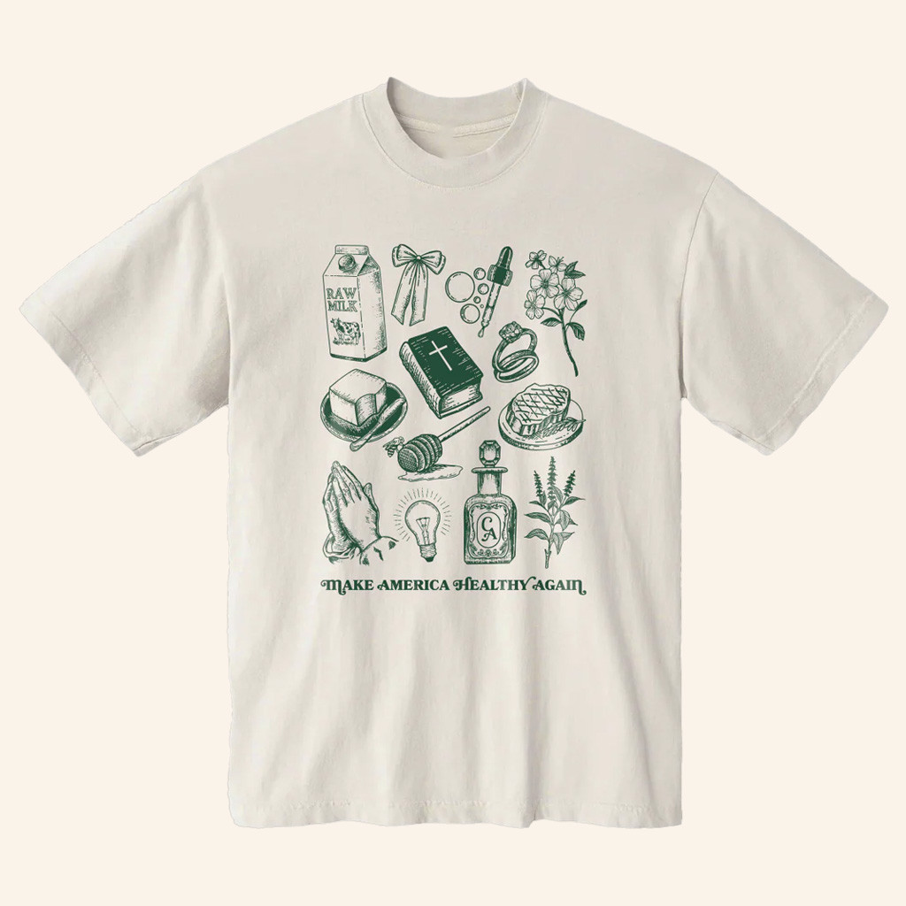 Turning Point USA Shirt Make America Healthy Again T-Shirt Charlie Kirk Merch TPUSA Merchandise