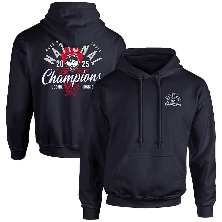 UConn Huskies 2025 NCAA Women's Basketball National Champions Hoodie Basketball Enthusiast Gifts