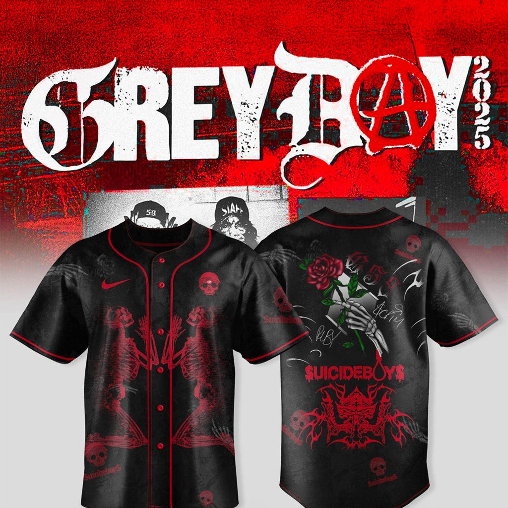 Uicideboy Grey Day Tour Merch 2025 Jersey Fan Merch Gifts For Him