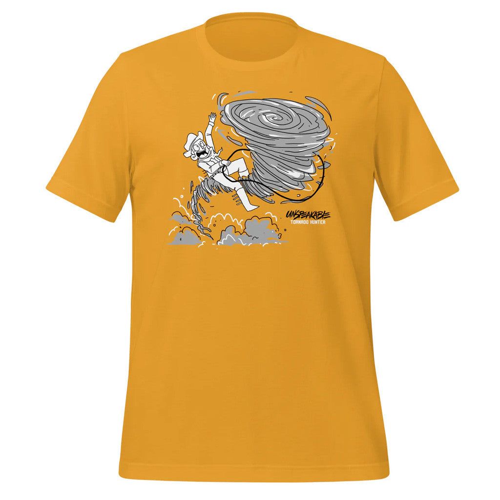 Unspeakable Merch Gold Tornado Hunter T-Shirt Gifts For Besties