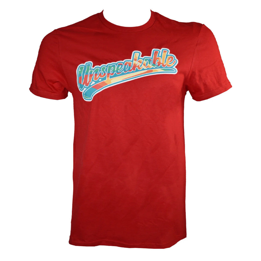 Unspeakable Merch Red T-Shirt Gift Ideas For Friends