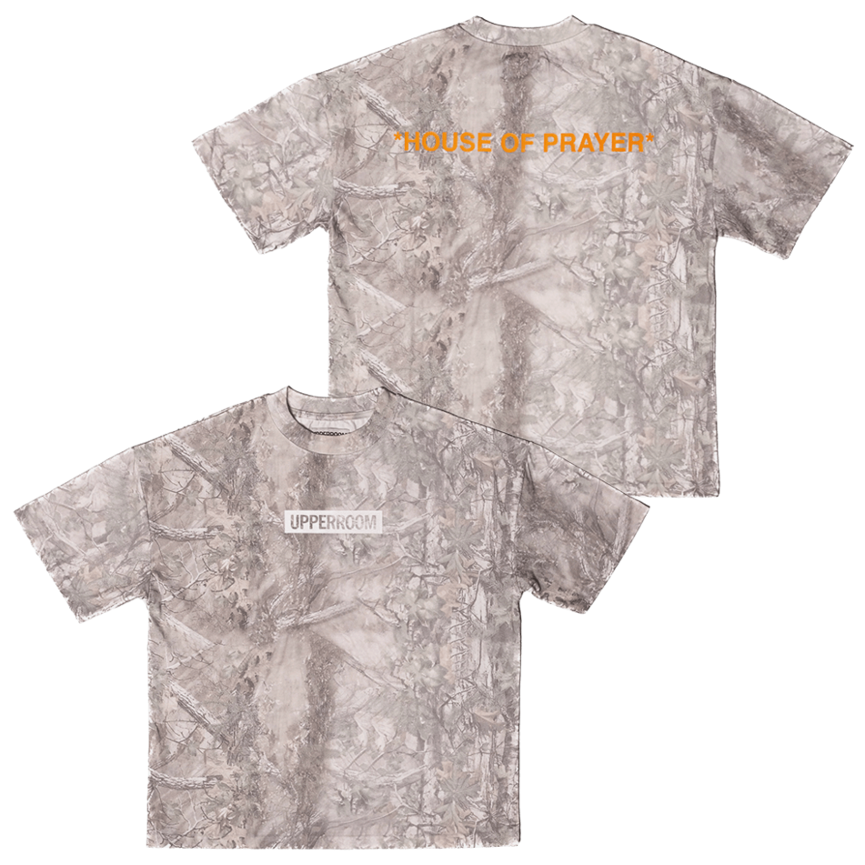 Upperroom Merch House Of Prayer Upperroom Camo T-Shirt Gifts For Boyfriend Gifts For Fans