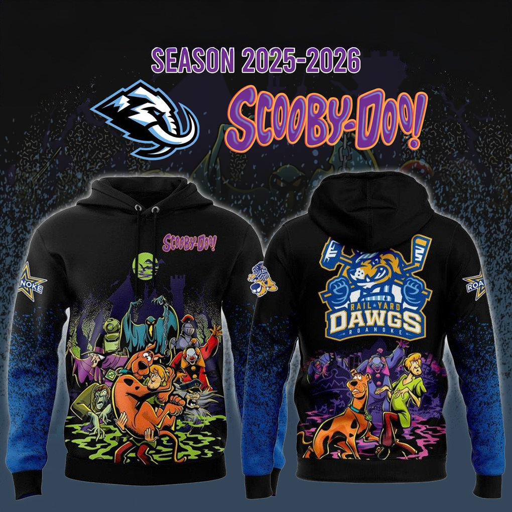 Utah Mammoth X Scooby Doo Night 2025 Special Hoodie Presents For Hockey Fans
