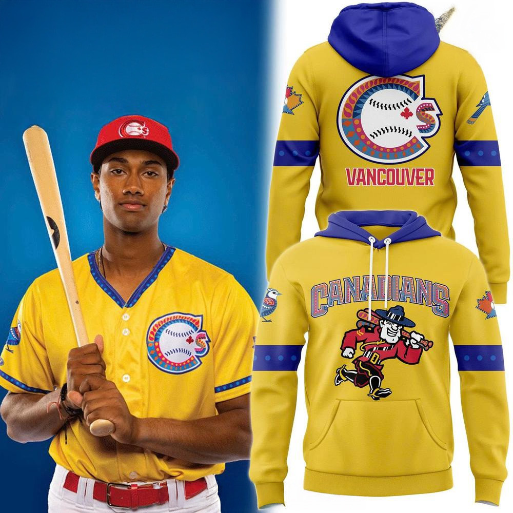 Vancouver Canadians South Asian Heritage Night 2025 Hoodie Gifts For Baseball Fan