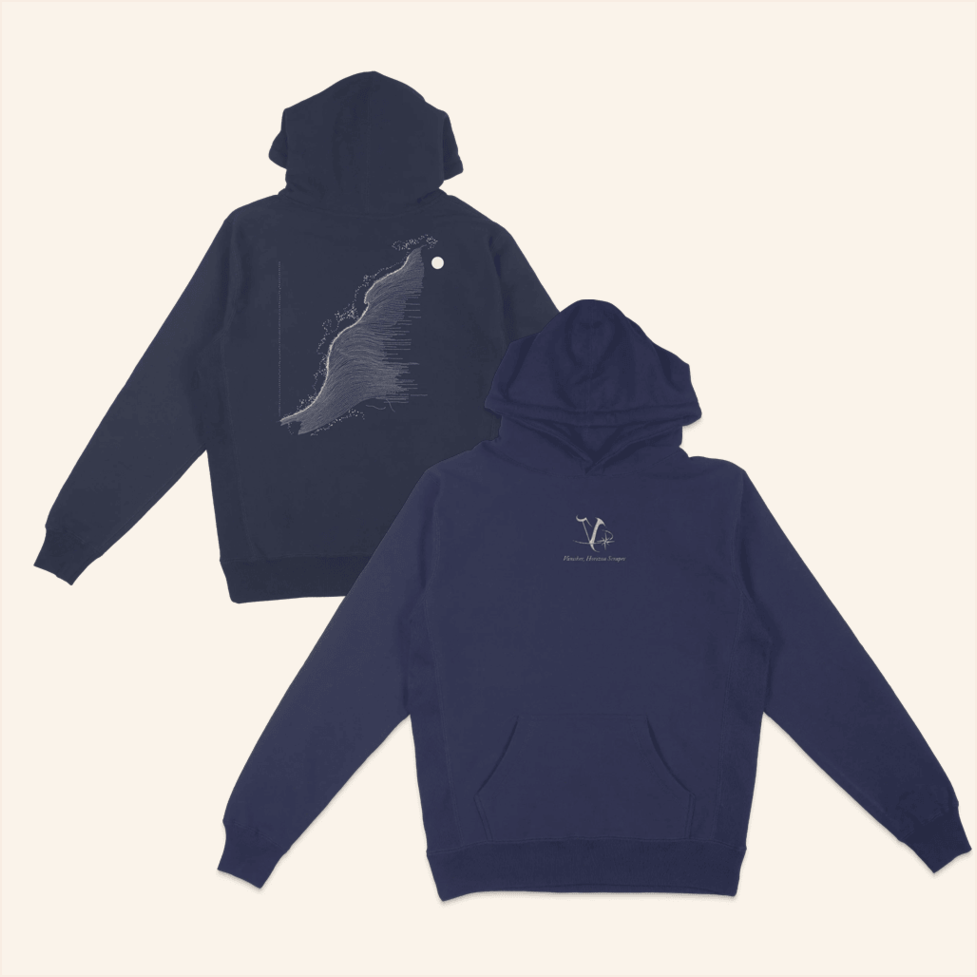 Vanisher Navy Hoodie Quadeca Merch Best Friend Birthday Gifts Christmas Presents
