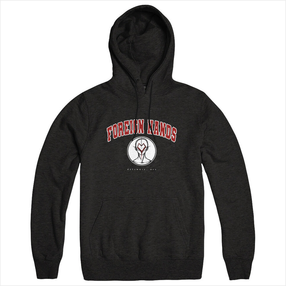 Varsity Hoodie Foreign Hands Merch Foreign Hands Hoodie Father'S Day Birthday Gifts For Dudes