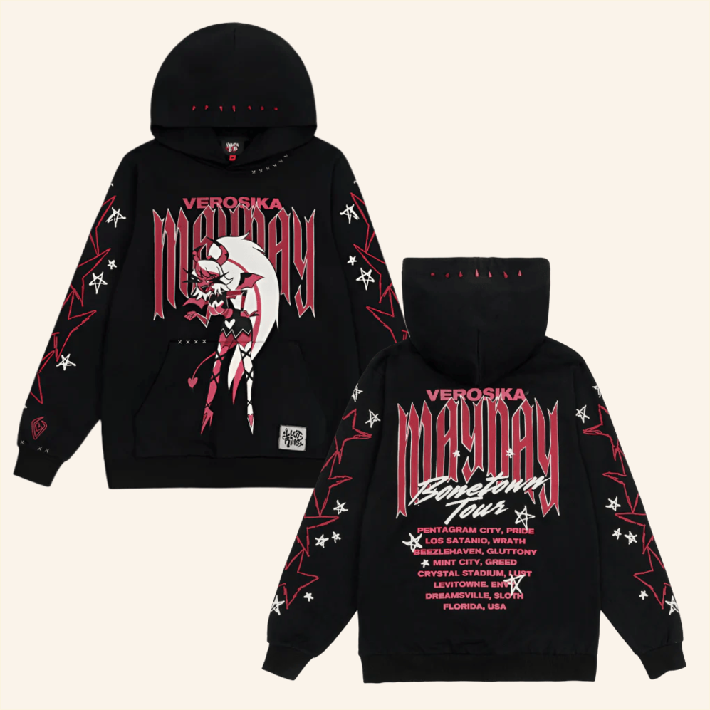 Verositour Hoodie Stylish Occult Merch Presents For Boyfriend Best Friend Birthday Gifts