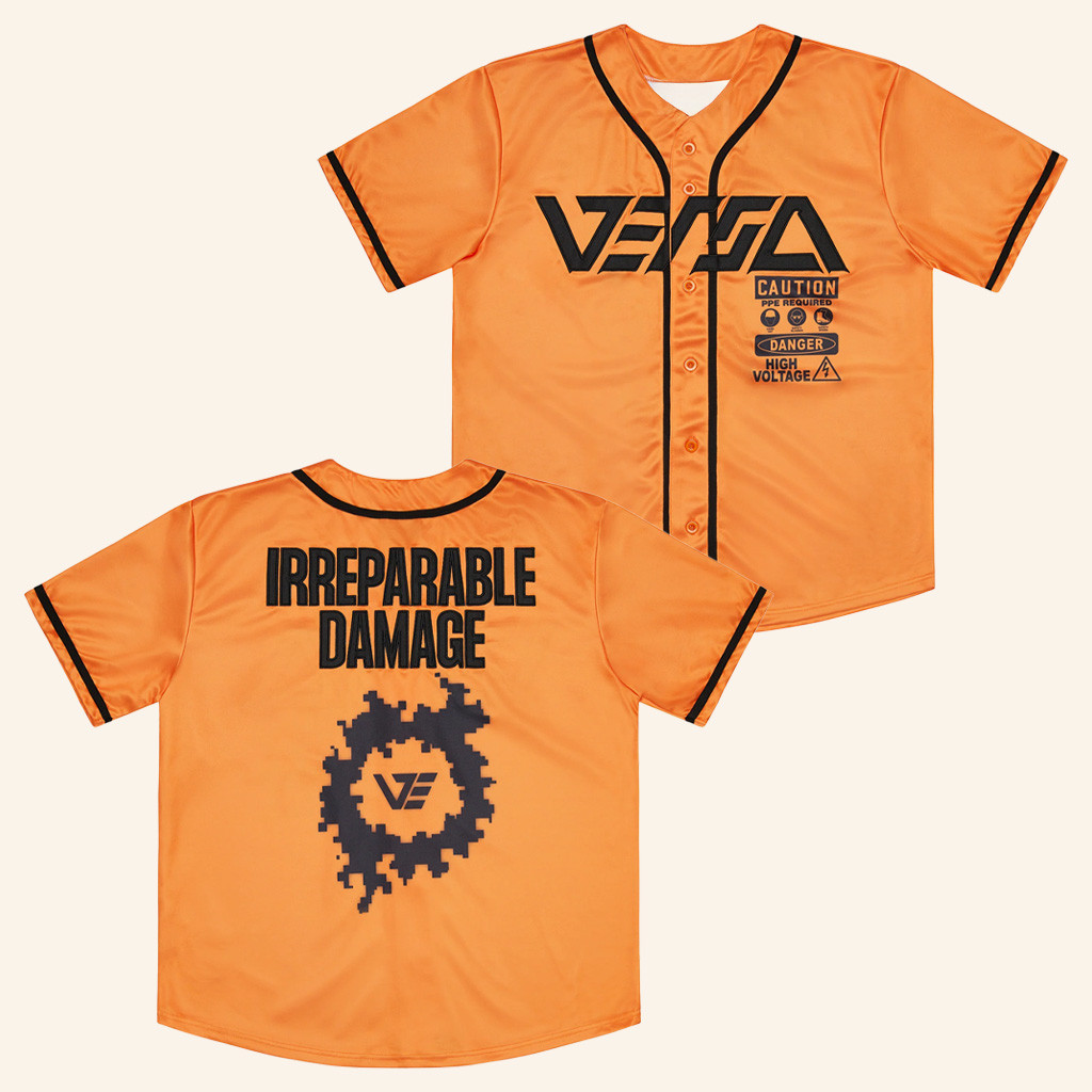 Versa Music Merch Irreparable Damage Baseball Jersey Present For Friends