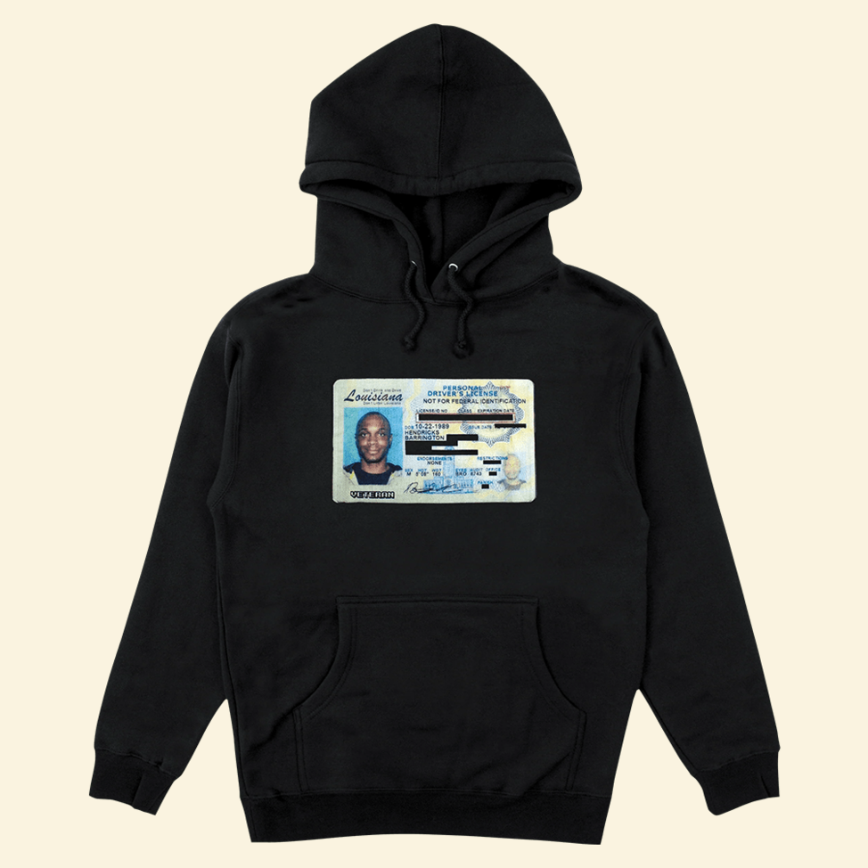 Veteran ID Hoodie JPEGMAFIA Merch Simple Father's Day Gift Idea for Him Birthday Gifts For BFF