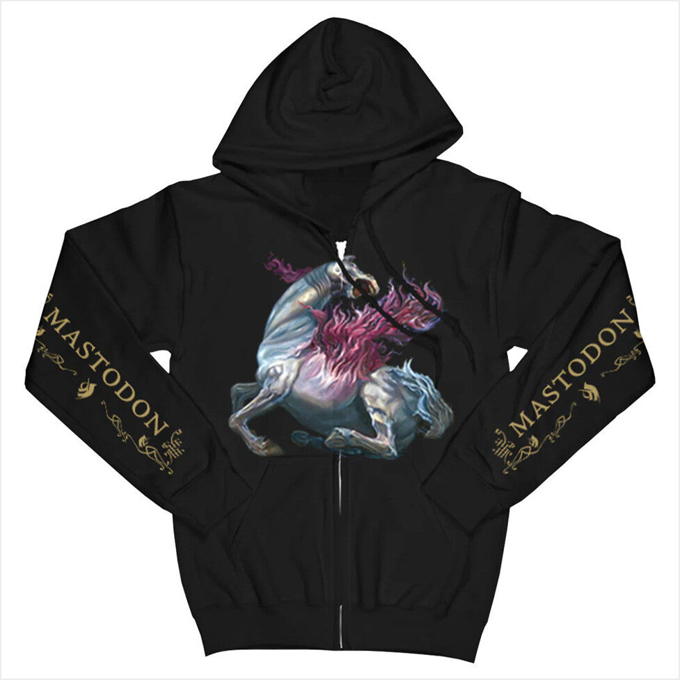 Vignette Horse Remission Zip Hoodie Mastodon Merch Best Birthday Gift Ideas Christmas Presents