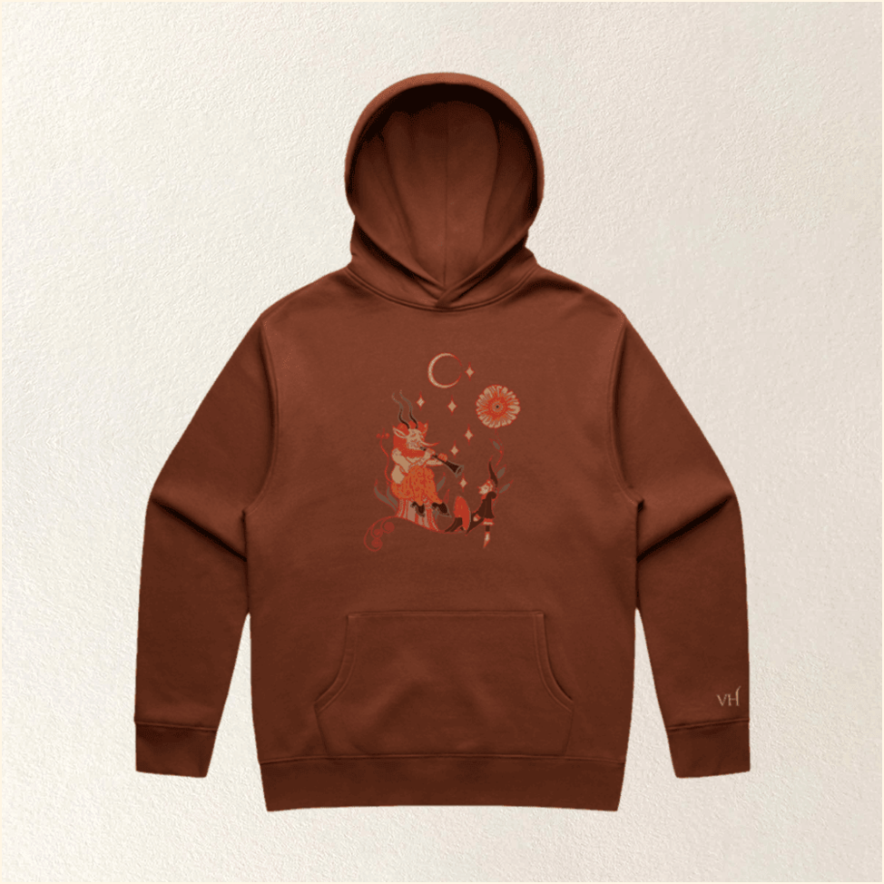 Vildhjarta Clay Faun Hoodie Vildhjarta Merch Gifts For Band Fans Christmas Gifts For Him